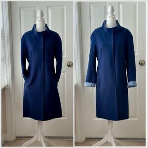 Weekend Max Mara two-tone wool coat